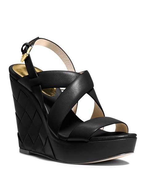 michael michael kors women's sienna wedge sandals 6|Michael Kors Wedges Michael Kors Sandals .